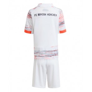 Bayern Munich Udebanetrøje Børn 2025-26 Kortærmet (+ Korte bukser)